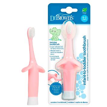 Dr.-Browns-Cepillo-de-dientes-de-entrenamiento-de-bebé-a-niño-rosa