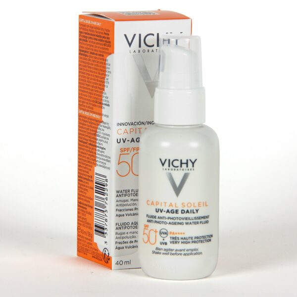 UV-AGE Daily Water Fluid | Anti-Fotoenvejecimiento | Vichy Capital Soleil