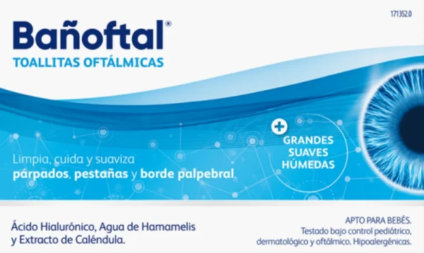 Bañoftal Toallitas Oftálmicas